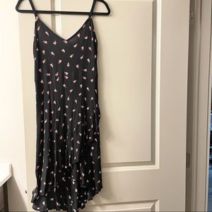 Express Floral Asymmetrical Dress